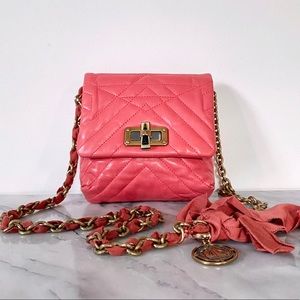 LANVIN Happy Pop Mini Crossbody in Rose